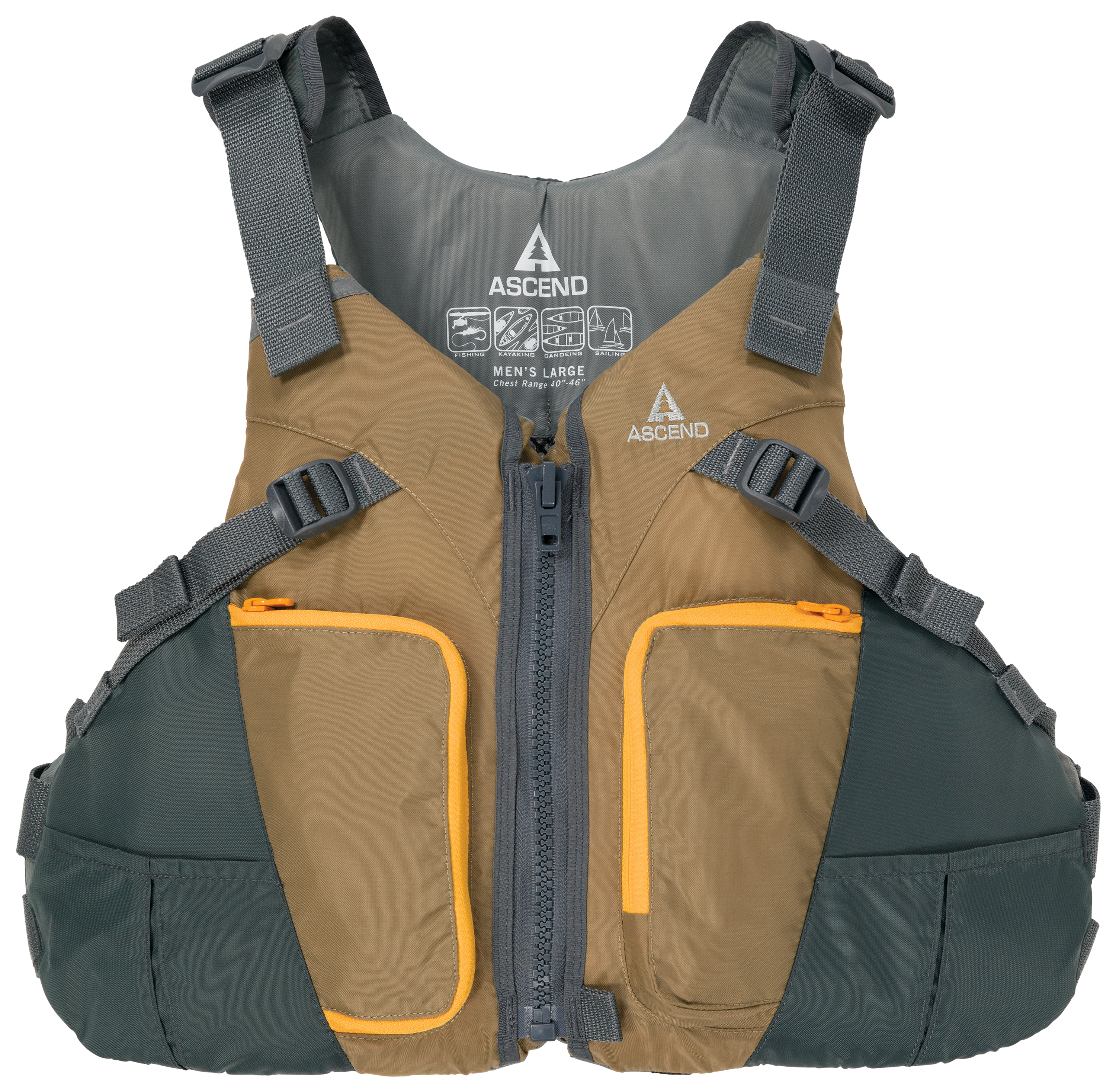 Ascend Deluxe Life Jacket for Adults Cabela's